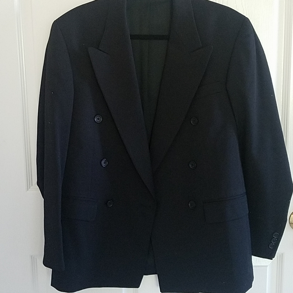 Men Black Alfani Suit Jacket